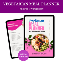 Load image into Gallery viewer, Vegetarian Meal Planner (Digital)